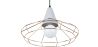 Lampada a Soffitto Design Retrò - Lampada Sospesa in Metallo e Cemento - Giotto image 7