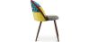 Sedia da pranzo imbottita in patchwork - Stile scandinavo - Ray image 7