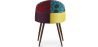 Sedia da pranzo imbottita in patchwork - Stile scandinavo - Ray image 7