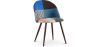 Sedia da pranzo imbottita in patchwork - Stile scandinavo - Pixi image 7