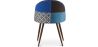 Sedia da pranzo imbottita in patchwork - Stile scandinavo - Pixi image 7