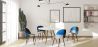 Sedia da pranzo imbottita in patchwork - Stile scandinavo - Pixi image 7