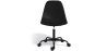 Sedia da ufficio con braccioli - Sedia da scrivania con ruote - Struttura nera Denisse image 7