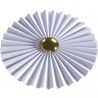 Lampada da Parete Applique Fiore in Metallo Bianco e Dorato - 30CM image 7