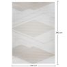 Grande Tappeto dal Design Contemporaneo e Moderno - Beige (290x200 cm) - Utana image 7