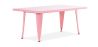 Tavolo rettangolare per bambini - Stile Industriale - 120cm - Stylix image 9