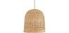 Lampada a soffitto in rattan - Lampada a sospensione design boho Bali - 50cm - Rava image 9